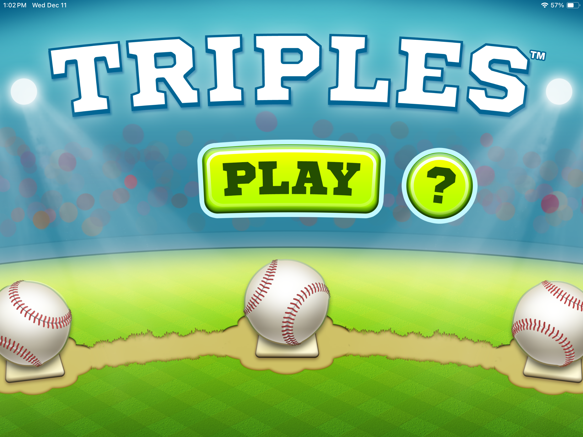 Triples Title Screen Triples Title Screen