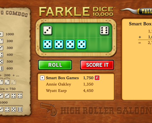Farkle Scoring 4 Of a Kind on Apple TV